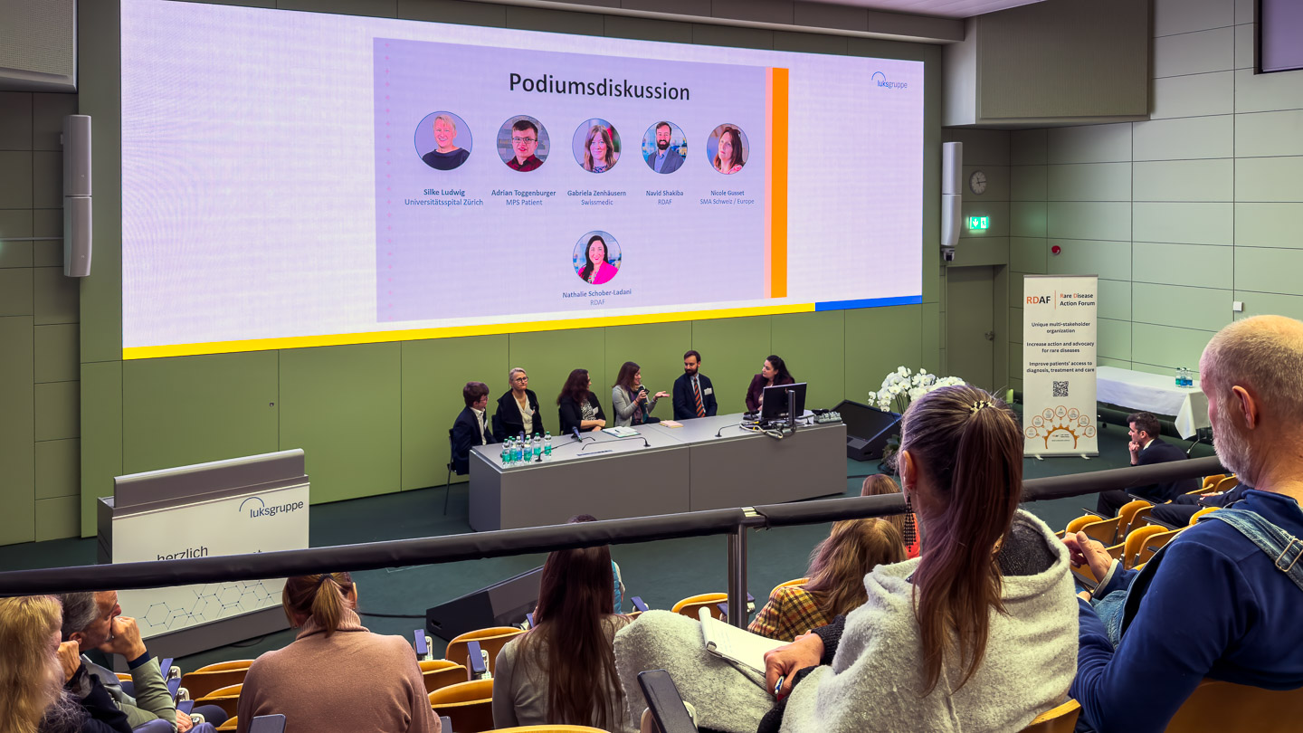 Podiumsdiskussion beim RDAF-Workshop, Luzerner Kantonsspital